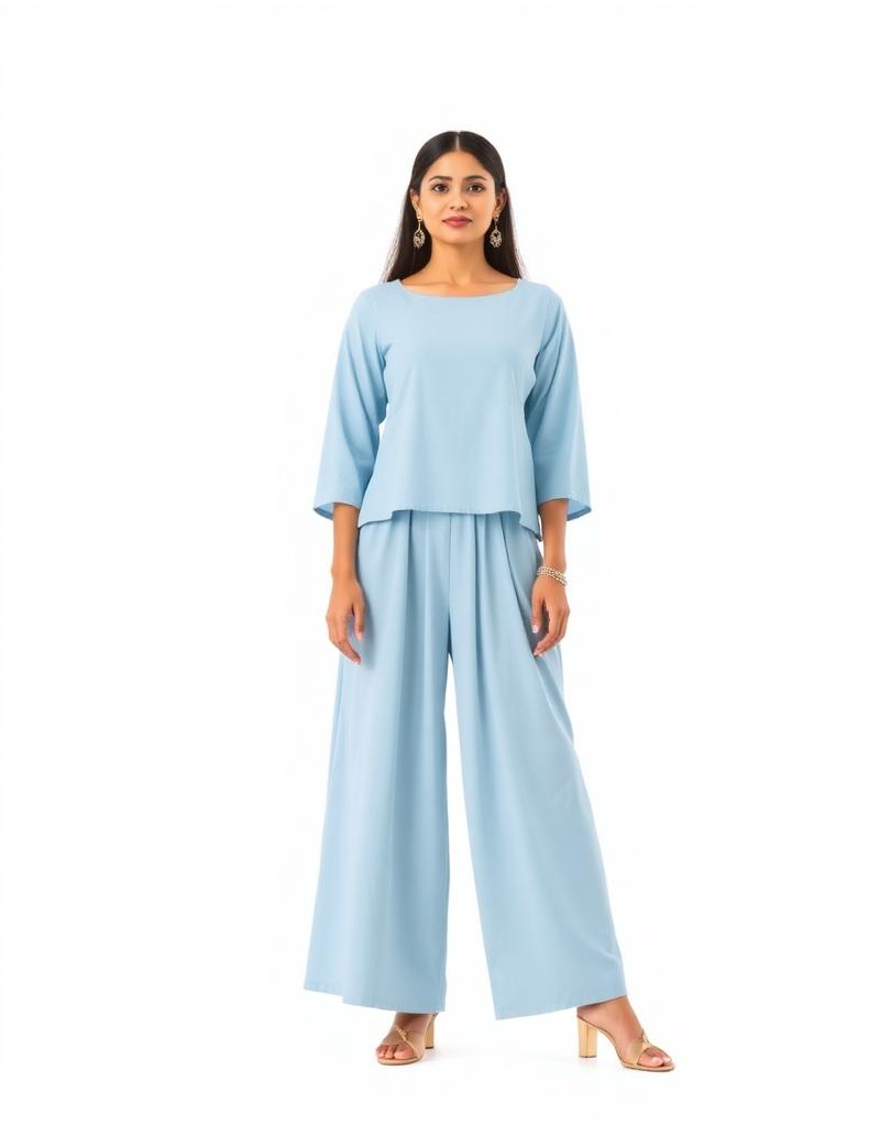 Powder Blue Co-Ord Set